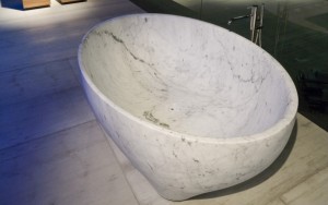 bagno in effetto marmo